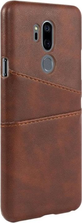 Produktbild Screenguard LG G7 ThinQ CardCaddy Leder Backcase mit Kartenfächern (LG G7 ThinQ)
