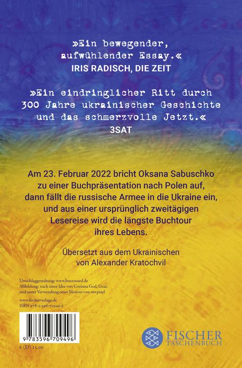 Die längste Buchtour (Deutsch, Oksana Sabuschko, 2025)