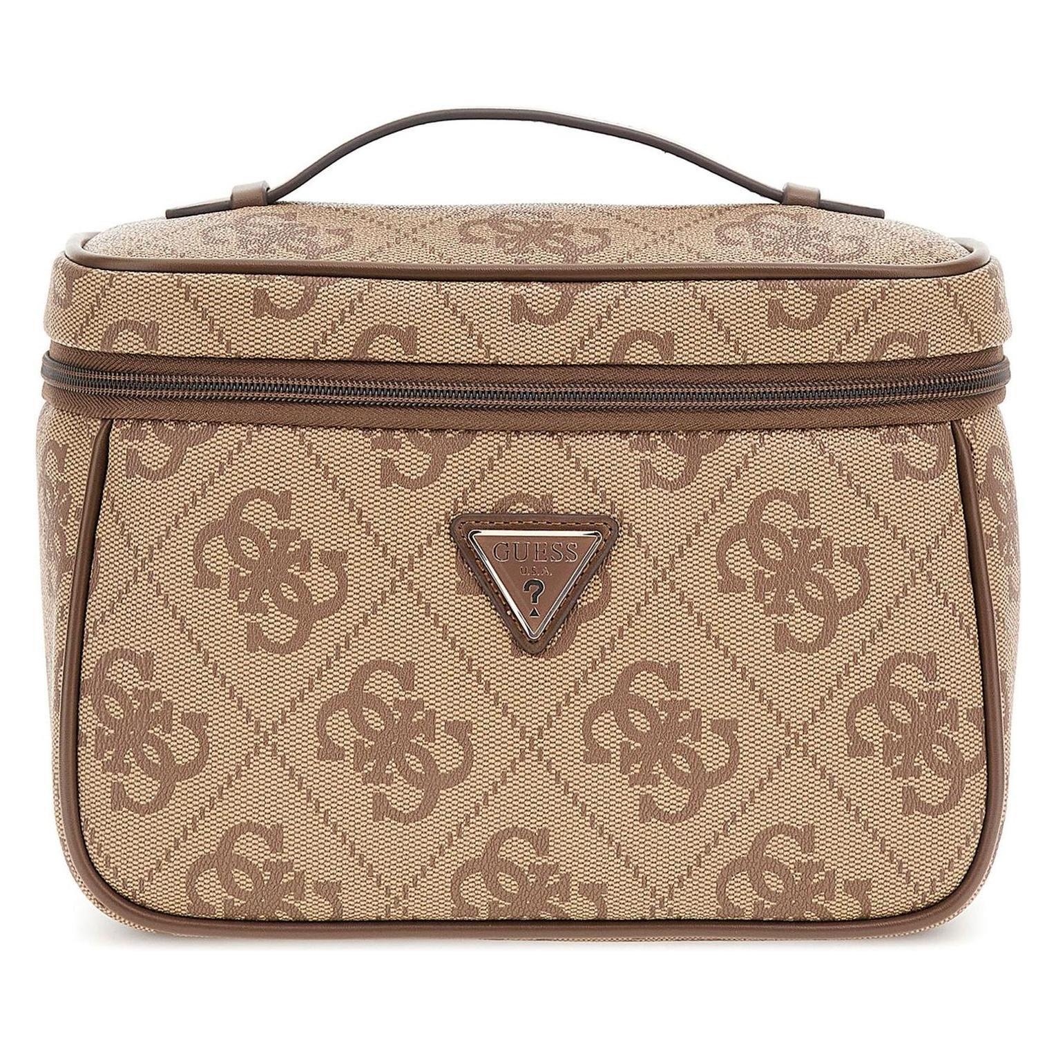 Guess, Necessaire, Toiletry Train Case, Braun