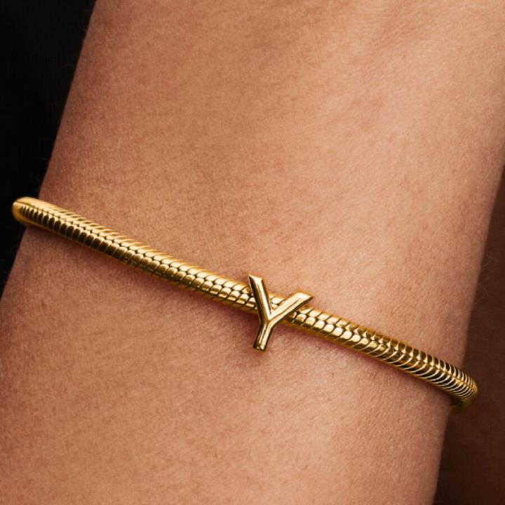 Image du produit Pandora Alphabet-Mini-Charm: Ihre Persönliche Botschaft (Plaqué or, Métal)