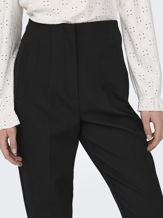 Produktbild JdY Normal geschnitten Hohe Taille Anliegende Bündchen Chino Hose Hose (32)