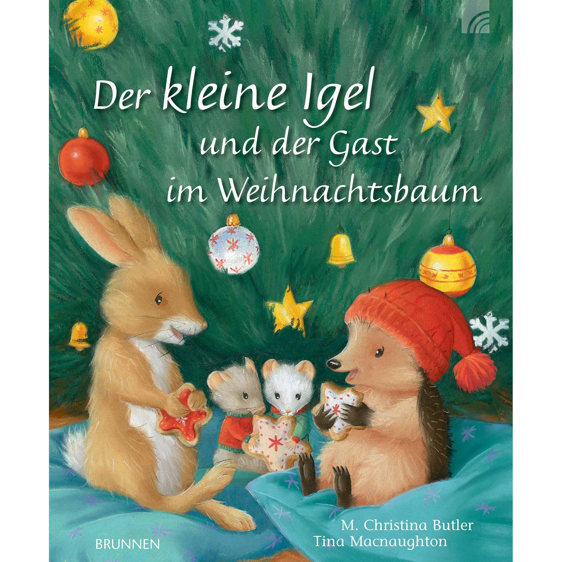 Der kleine Igel und der Gast im Weihnachtsbaum, Kinderbücher von M Christina Butler
