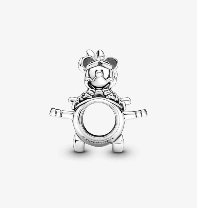 Image du produit Pandora Charm Disney Mickey Mouse & Minnie Mouse avion (Argent sterling 925)