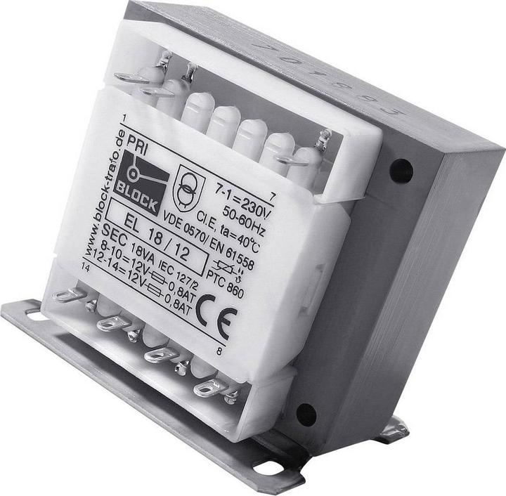 Produktbild Block Sicherheitstransformator - Serie EL