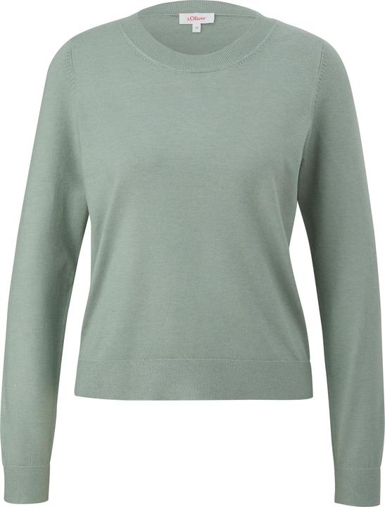 Produktbild s.Oliver Strickpullover Pullover aus Viskosemix (40)