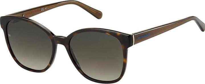 Actual product image Tommy Hilfiger Zonnebril Volwassenen Bruin Volledig omrand