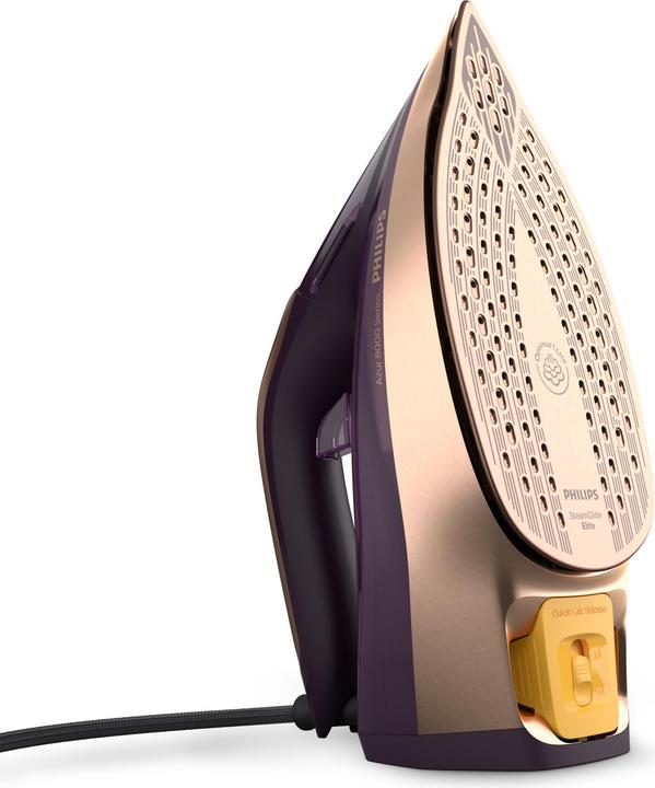 Actual product image Philips DST8040/30 iron Steam iron SteamGlide Elite soleplate Lilac (3000 W, 260 g/min)
