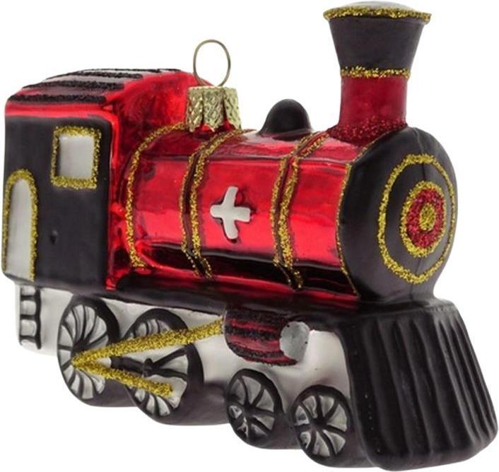 Ornamente Glas Ornament Loki rot 9cm lang, 6.5 cm hoch (1 x)