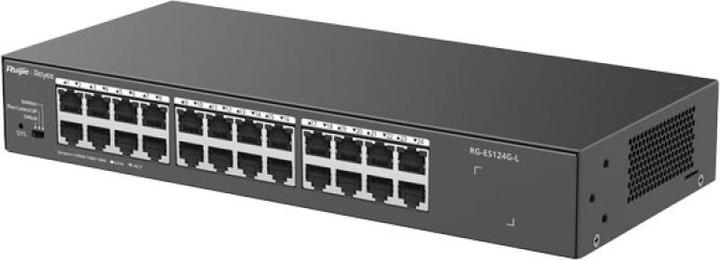 Produktbild Ruijie 24-Port Gigabit unmanaged Switch, 24 Gigabit RJ45 Ports,Steel Case (24 Ports)
