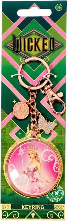 Actual product image Carat WICKED Glinda Bubble Keyring - Pink