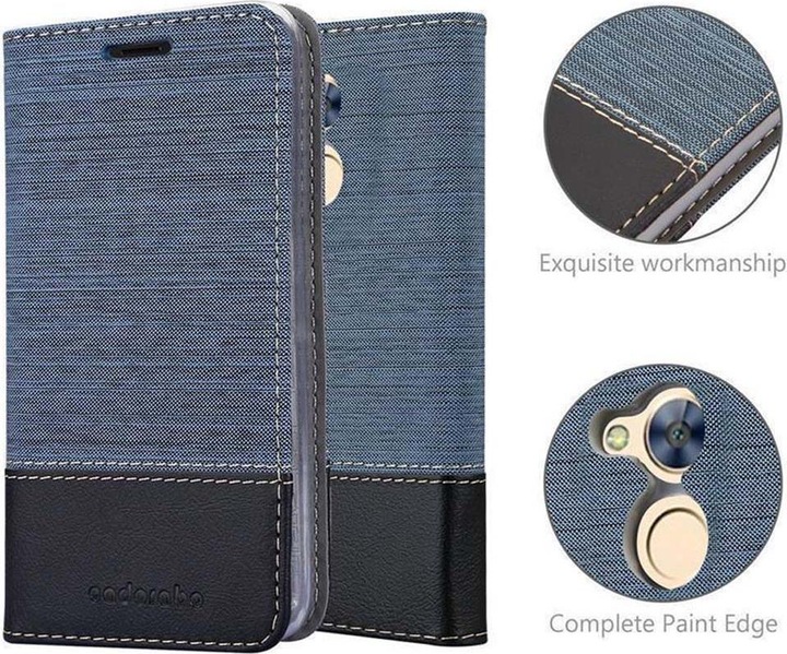 Produktbild Cadorabo Book Jeans Optik Cover (Honor 6A)