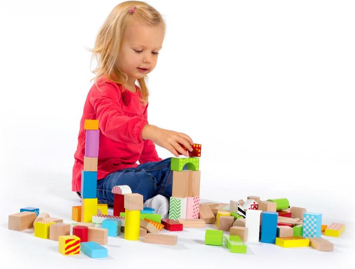 Actual product image Eichhorn Color wooden blocks 50