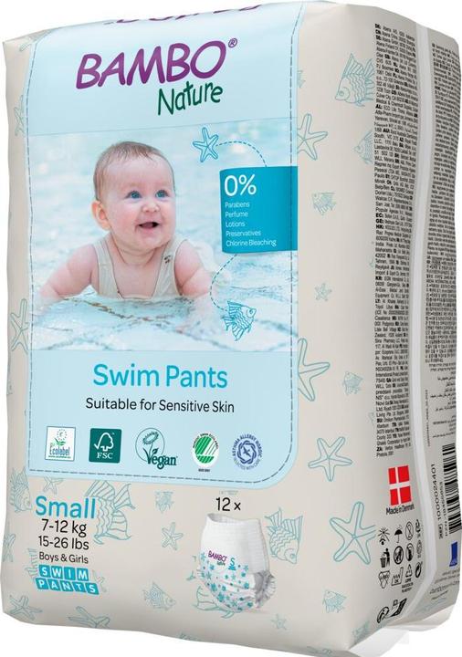 Actual product image Bambo Schwimmwindeln Gr. S (Size S, 12 Piece)