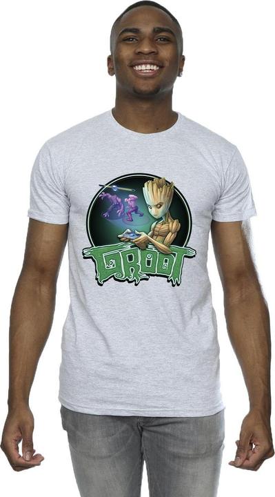 Produktbild Guardians Of The Galaxy Groot Gaming Ring TShirt (L)