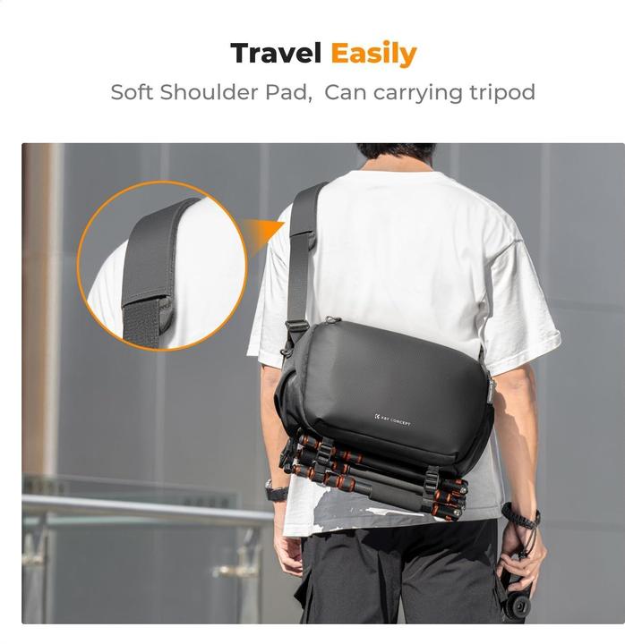 Actual product image K&F Concept Camera Backpack (Camera hip bag, Camera shoulder bag, 12 l)