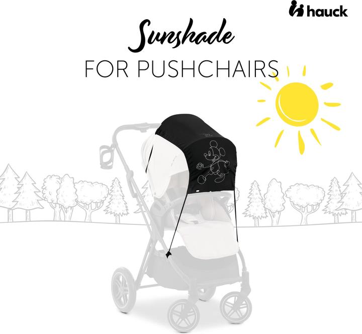Produktbild Hauck Sunshade Mickey Mouse Black