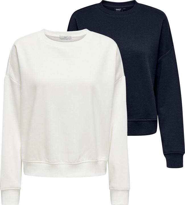 Produktbild Only Onlsweat Life Crew Oversize Swt 2p (L)