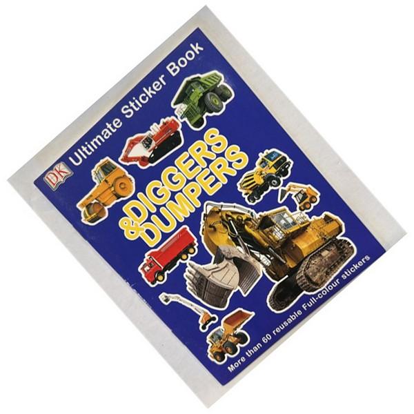 Actual product image Generic Ultimate Diggers and Dumpers Sticker Book