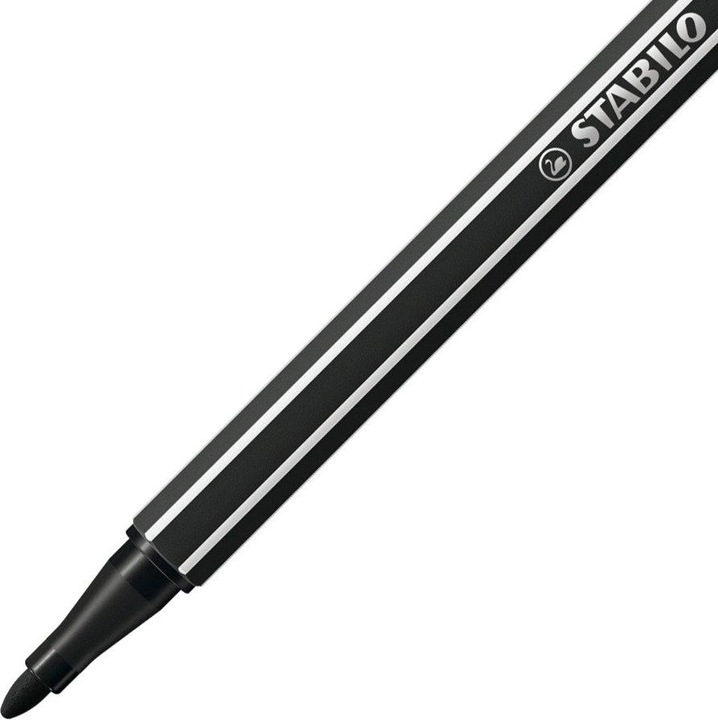 Produktbild STABILO Pen 68 Premium-Filzstift (Schwarz, 10 x)