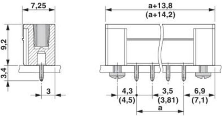 Produktbild Phoenix Contact MCV Header Pitch: 3.81 mm 5 way