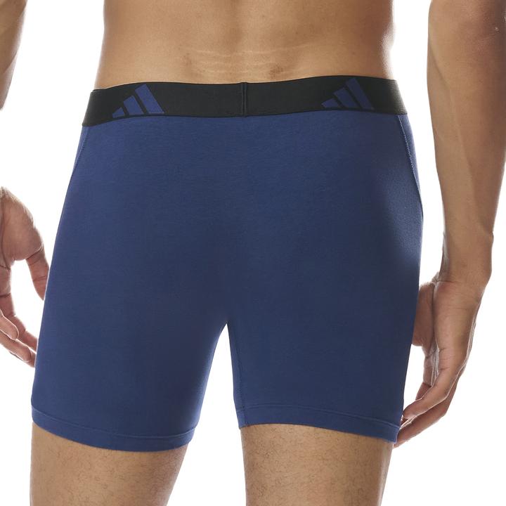 Immagine prodotto adidas Confezione da 6 pacchi di pantaloncini lunghi in cotone Active Flex / pantalone (XL, confezione da 6)