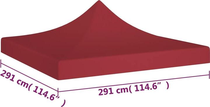 Produktbild vidaXL Partyzeltdach (290 cm, 290 cm)
