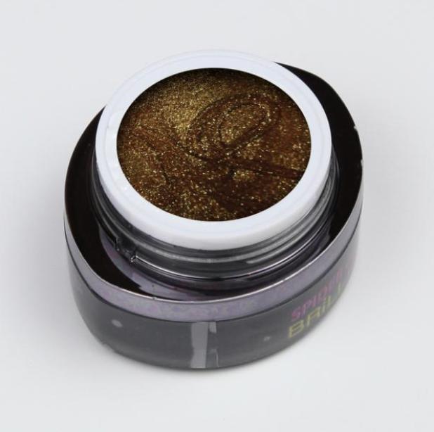 Image du produit BrillBird SPIDER Gel Or 3ml (Blanc, Noir)