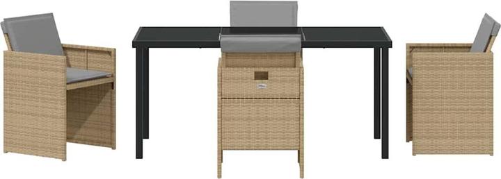 Produktbild vidaXL Garten Essgruppe (160 x 80 x 73 cm)