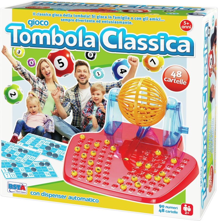 Immagine prodotto Ronchi Supertoys Gioco Tombola 48 Cartelle
