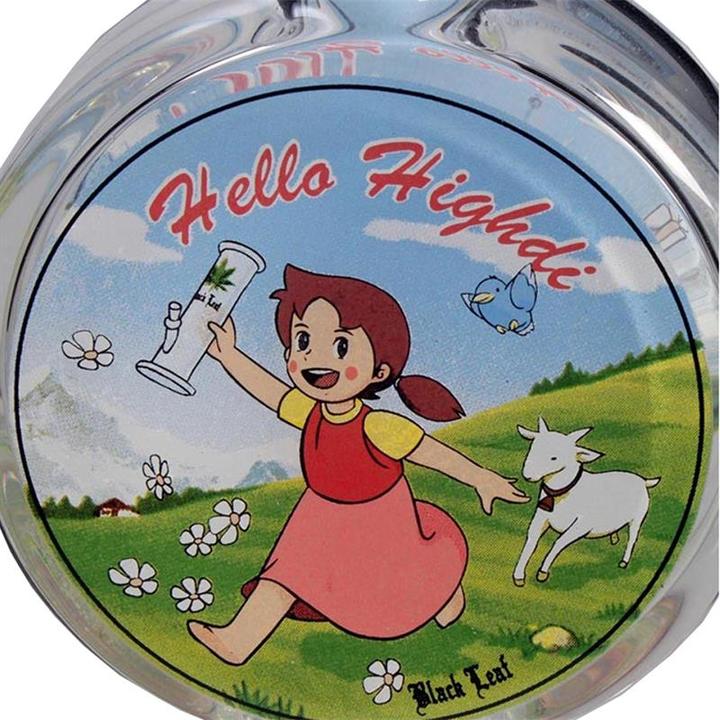 Produktbild Black Leaf Glasbong Hello Highdi