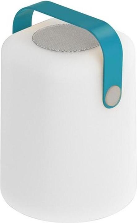 Actual product image Muvit Lantern Enceinte Lumineuse Bluetooth Exterieure 10w Bleu (4 h, Rechargeable battery operated)