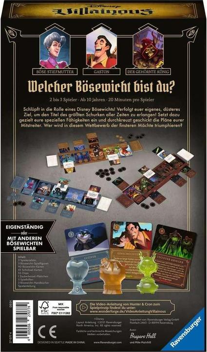 Actual product image Ravensburger Disney Villainous expansion (German)