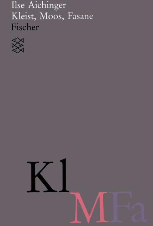 Produktbild Kleist, Moos, Fasane (Deutsch, Ilse Aichinger, 1991)