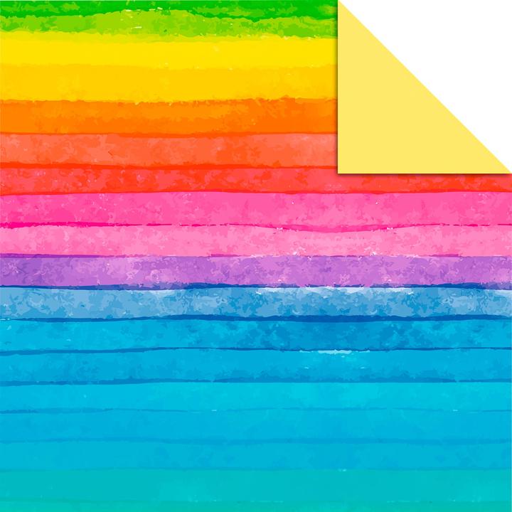 Produktbild Ursus Faltbl.Regenbogen.15x15 cm.3808-55-99F (80 g/m², 120x)