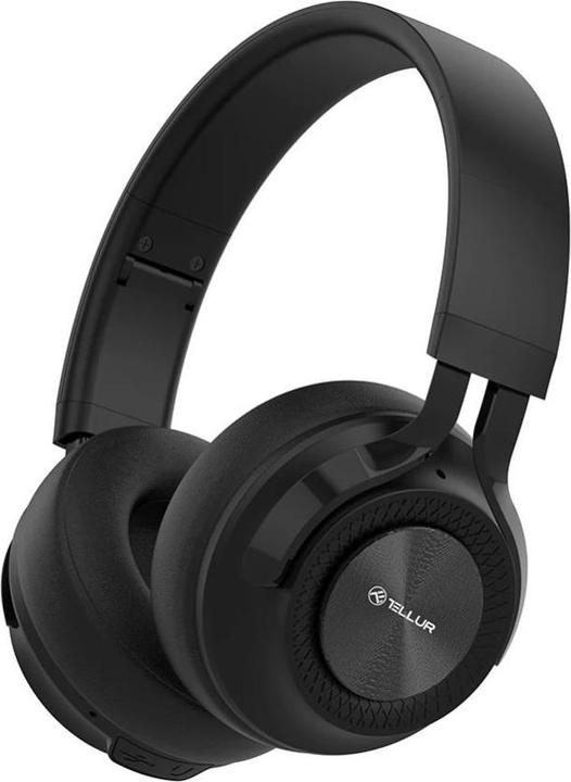 Tellur Feel Bluetooth Over-Ear Headphones Black (ANC, 15 h, Wireless)
