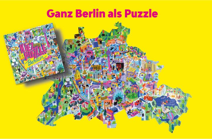 Immagine prodotto Kiez Puzzle Puzzle di quartiere, Berlino (109 pezzi)