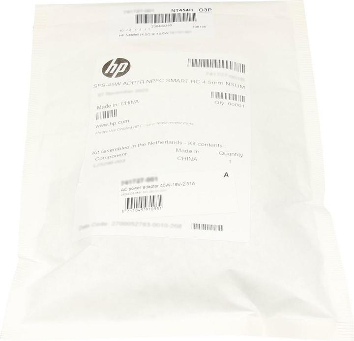 Actual product image HP 854054-001 (45 W)