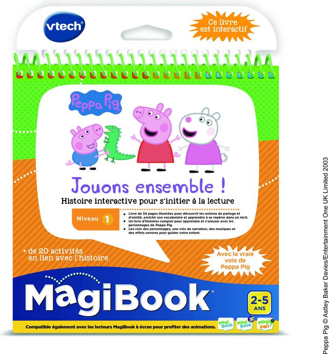 Produktbild VTech MagiBook - Peppa Pig, jouons ensemble (Französisch, 2 - 5 Jahre)