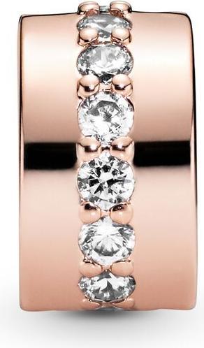 Produktbild Pandora Glänzendes Band Clip Charms/Beads (Silber)