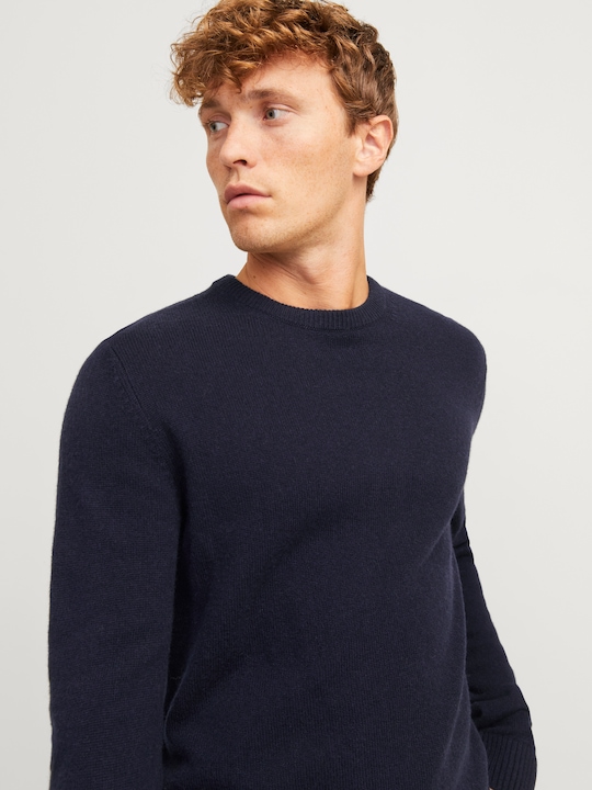 Produktbild Jack & Jones Einfarbig Strickpullover mit Rundhals Strickpullover mit Rundhals (XL)