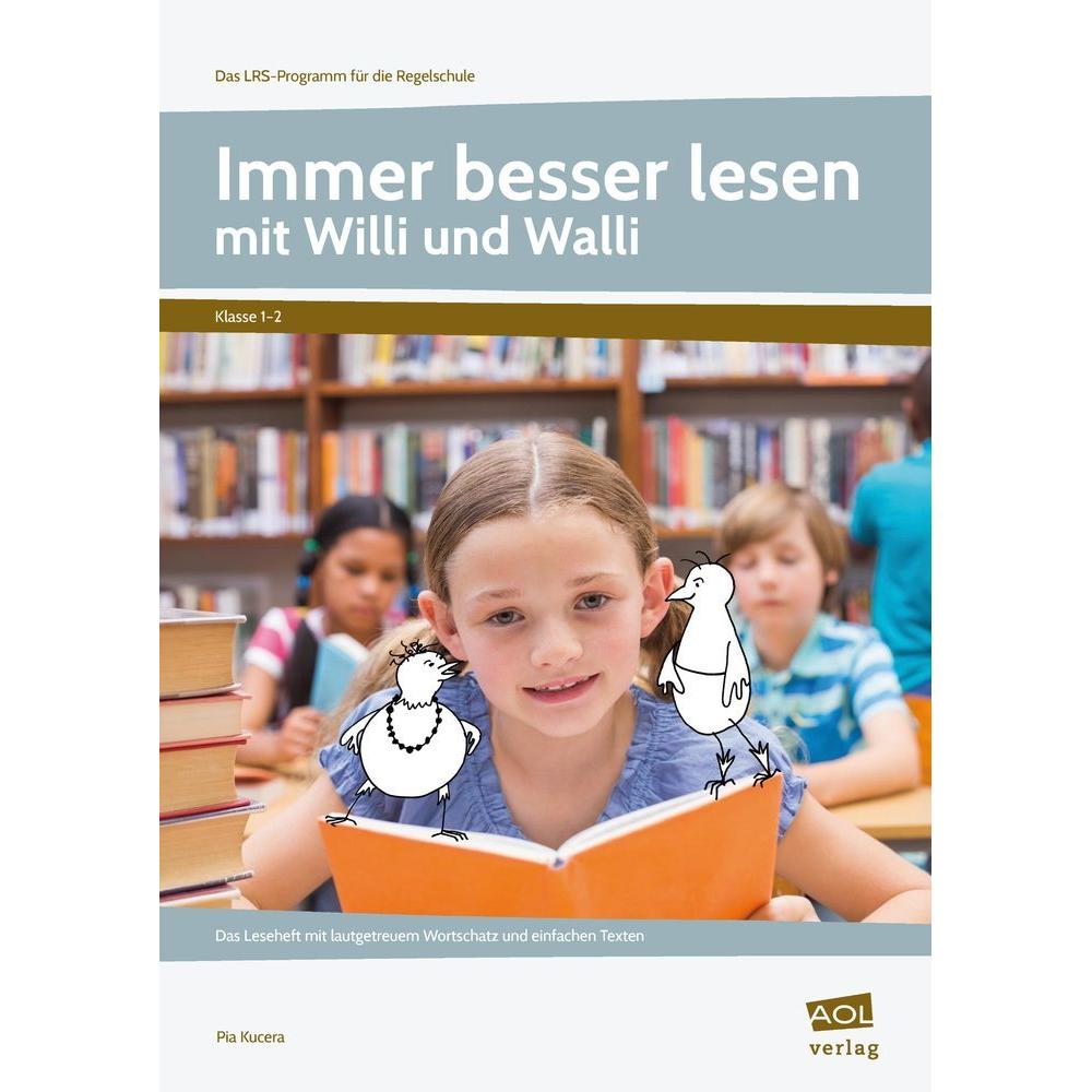 Thumbnail - Immer besser lesen mit Willi und Walli - Kl.1-2, Schulbücher von Pia Kucera