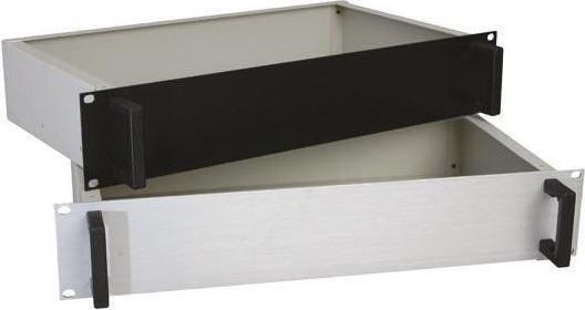 Image du produit RS PRO Boîtier rackable + panneau anodisé, 1U