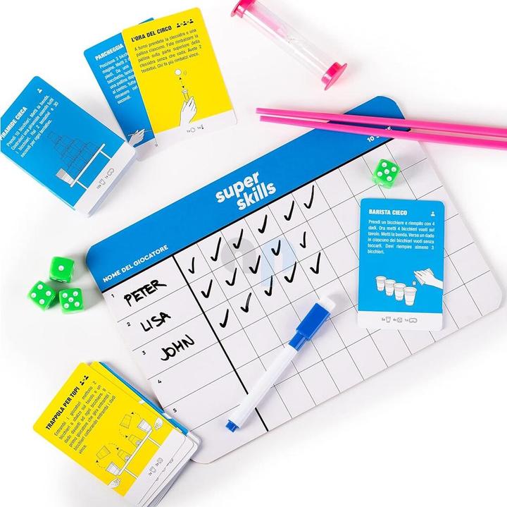 Produktbild The World Game Super Skills - Gioco d'Azione (Italienisch)