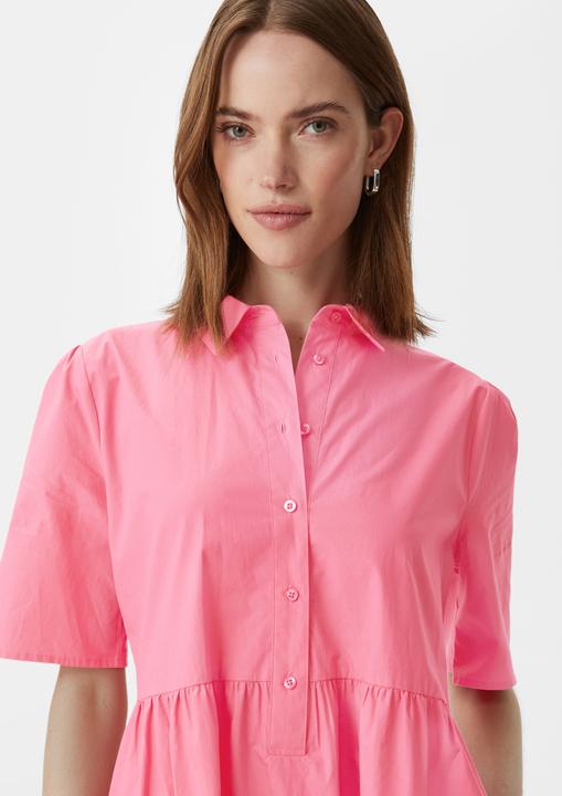 Image du produit Comma Kleid Baumwollkleid mit Hemdkragen (38)