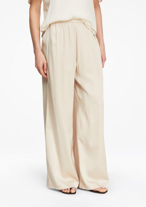Produktbild Comma Easy Pull-On-Satin-Wide-Leg-Hose (42)