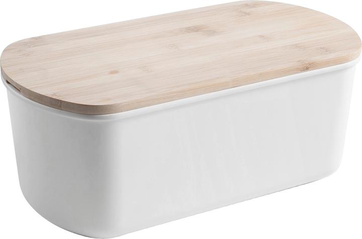 Produktbild Ibili Brotkorb mit Schneidebrett 34 x 18 x 13 cm Praktisches Schneidebrett mit integrierter Aufbewahrung