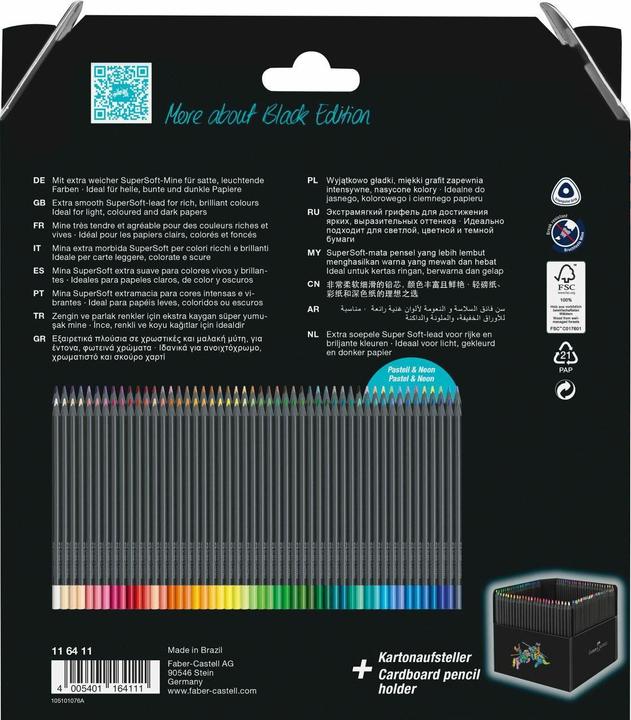 Produktbild Faber-Castell Black Edition (Sortiert, 100 x)