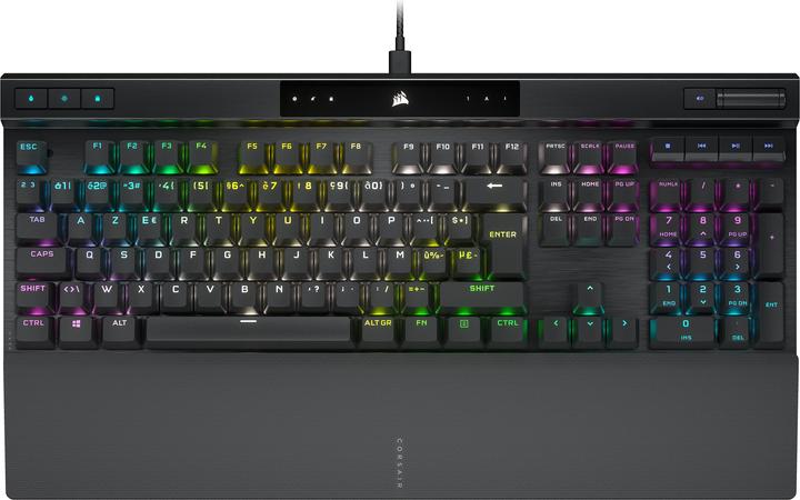 Image du produit Corsair K70 RGB PRO Clavier de jeu mécanique - Cherry MX Red - BE-Layout (BE, Filaire)