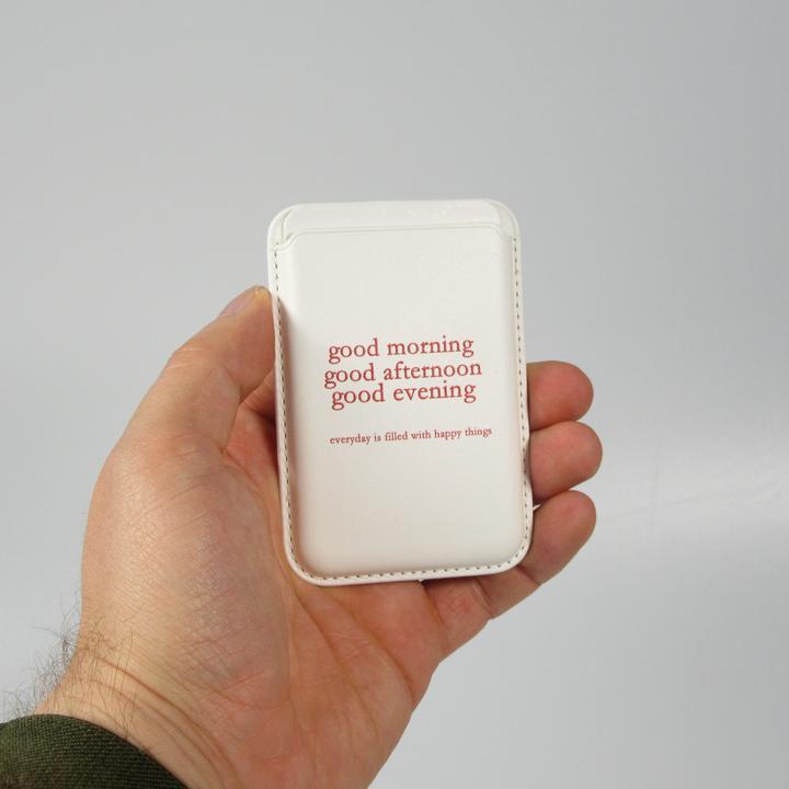 Produktbild PhoneLook Premium magnetischer Kartenhalter mit starker Haftung Kompatibel mit Apple MagSafe Design nr 9 (Apple iPhone X)