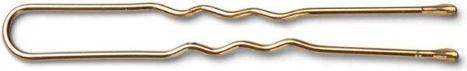 Image du produit Trisa Épingles à cheveux ondulées en forme de U 45mm or 250pcs (250 pcs)